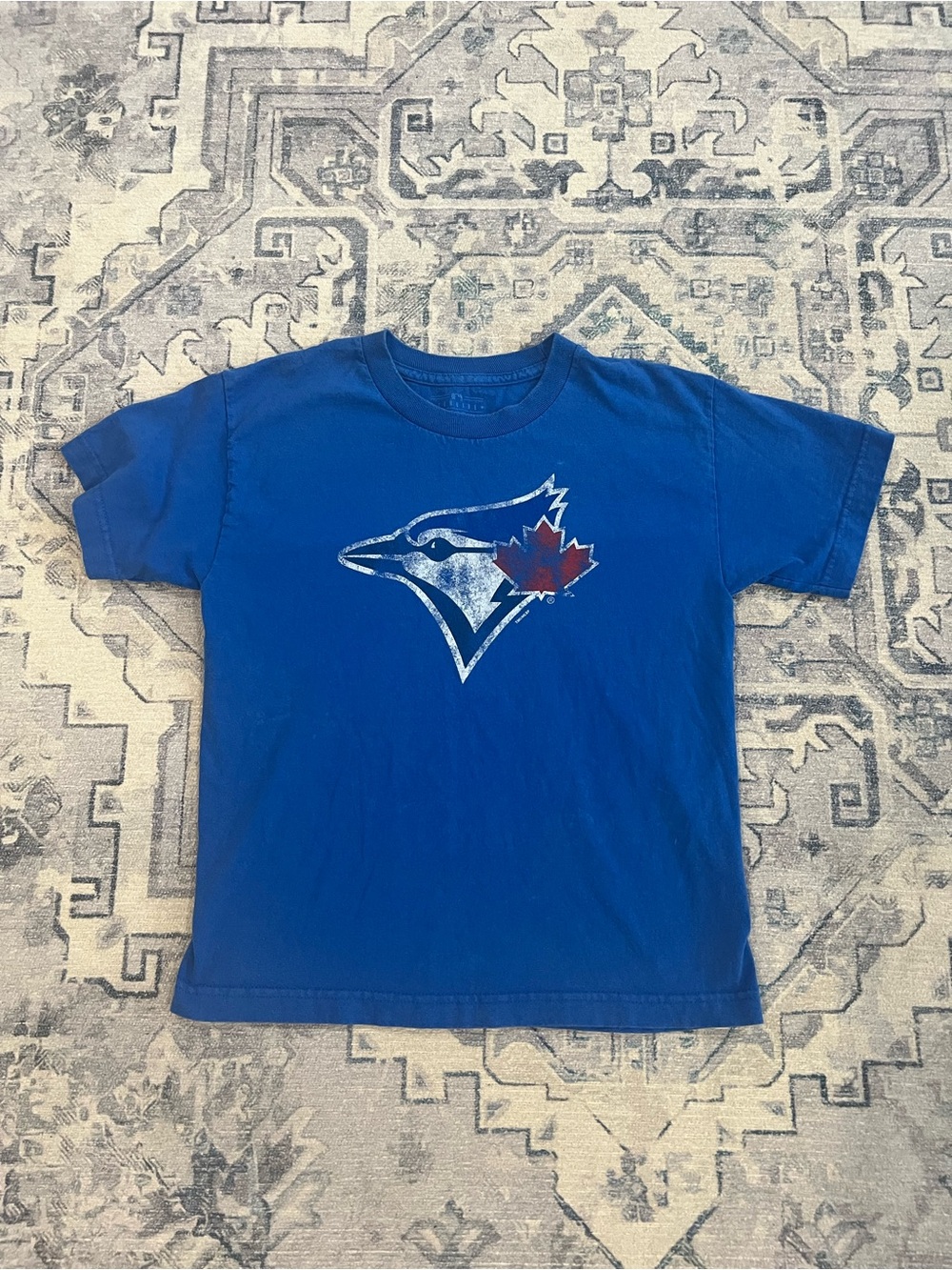 Toronto Blue Jays MLB Graphic T-Shirt Kids Medium Royal Blue